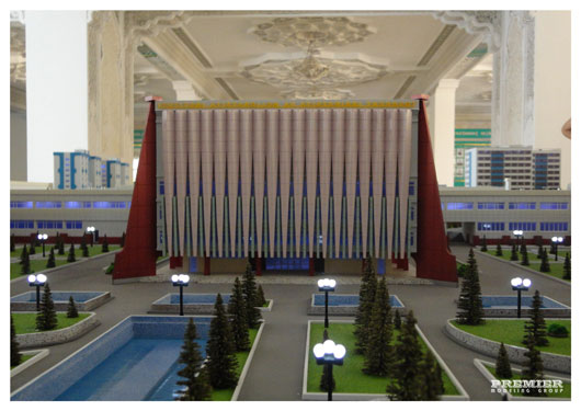 Макеты крупных государственных учреждений и ВУЗов